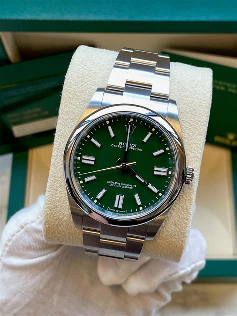 rolex oyster perpetual green glass|rolex oyster perpetual prix.